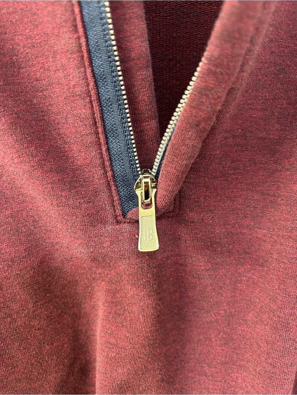 Holderness & Bourne Mens Quarter Zip Pullover - Picture 5 of 12